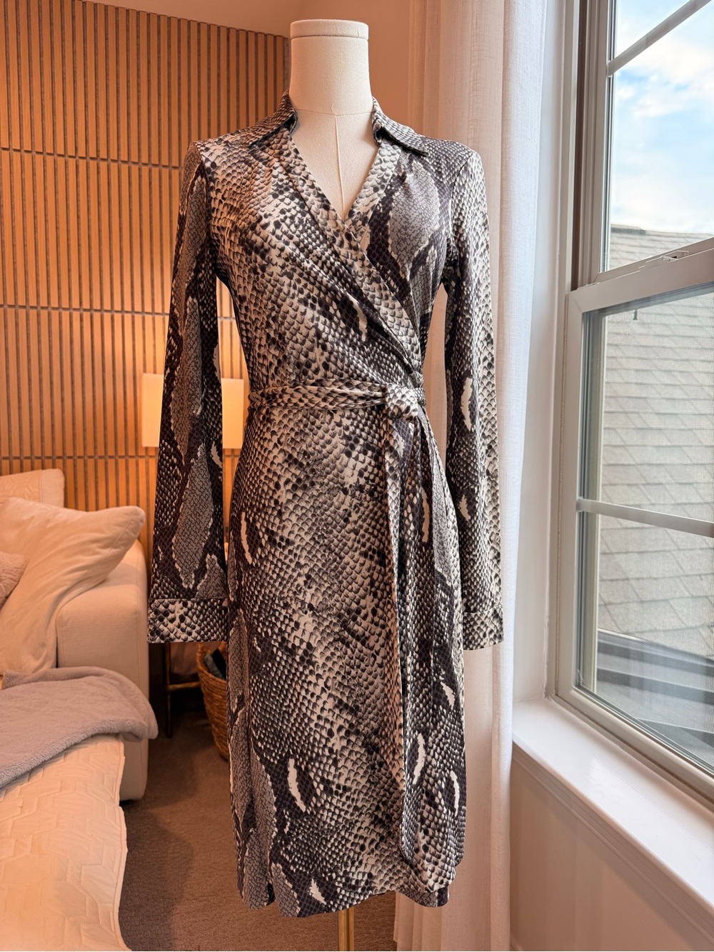 Iconic DVF wrap dress!
